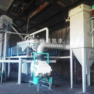 炭化料破碎筛分系统