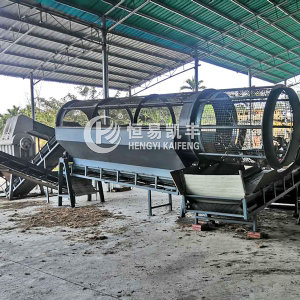 椰壳破碎筛分设备